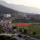 덕산교차로 진입구간 이미지