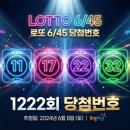 GS25 양산혜인점 | 🎰 로또 1223회 예상번호 추천 | 1222회 분석 + 50주 패턴 + 명당 총정리