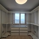 힐스테이트죽림젠트리스 | ㄷ자행거장!! 여수죽림힐스테이트젠트리스 시스템행거장 옷장 시공후기! 붙박이장 드레스룸 행거장 맞춤...