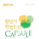 ＜강좌소개＞2025 황남기 변호사 헌법논점 Capsule (기본+심화) 이미지