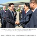 李대통령 순방 환송 행사 빠진 정청래...김민석은 이례적 참석 이미지