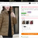 다양한색 패딩, 테무 이미지