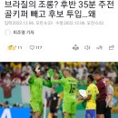 브라질의 조롱? 후반 35분 주전 골키퍼 빼고 후보 투입…왜 이미지