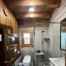 통나무 | 대가족 겨울 힐링여행! 협재펜션 [협재 통나무집] 후기