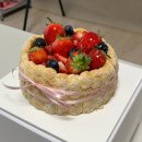 방학역 수제케이크 도봉구청 수제케이크 방학역 베이커리 카페 추천 카페152길 라즈베리샤를로트 케이크