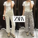 제키핏 | [ZARA] 자라 ZARA 여름 세일 바지 하울 빈티지 도트 청바지 &amp; 큐롯 팬츠 내돈내산 후기