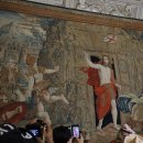 이탈리아.스위스 패키지관광여행 여행기(17) .....로마 시내 관광....바티칸 박물관(3) 태피스트리의 방과 지도의 방 이미지