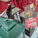 공간을 채우는 반짝임 스테인드글라스 공예 | 다이소 엔티크 LED 랜턴 빛 필터링으로 19.5CM 미술관 윈도우 명화 조명 완성