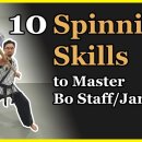 ﻿Easy 10 Bo staff, long staff spinning skills 이미지