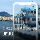 우도 선착장 장애인용 | 성산포항에서 우도 가는 방법 배시간 왕복요금 주차 요금 및 탑승 후기