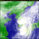 태풍 " 뎬무(DIANMU)" 한반도 위성사진... 이미지
