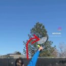 @tie-break7 구독 서브할때 손목 과 방향을 확인하세요 #테니스 #tennis #테니스서브 #테니스연습 #sports 이미지