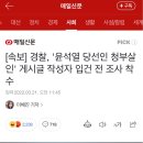 [속보] 경찰, '윤석열 당선인 청부살인' 게시글 작성자 입건 전 조사 착수 이미지
