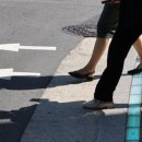 횡단보도 앞 이미지