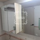 씨유 서구대신협성점 | 부산 서대신동 협성르네상스 욕실 수리｜수납장 , 거울 + 변기 교체로 깔끔하고 시원하게!