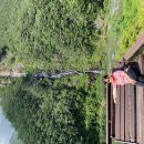 백석폭포 앞 이미지