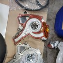 벤츠 E300 3.5가솔린 겉벨트셋트,워터펌프,뒷데후오일,ZF7단 미션오일,보조 배터리 교환후기!