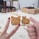 홈 스케치 (계속) | 광명목공방 브릴목공스튜디오 나만의 고양이 원목 티코스터 원데이 클래스 후기