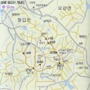 (전남,영광)불갑산 (516m)등산지도 이미지