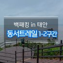 이마트24태안안면꽃지점 | 동서트레일 백패킹 1일차 | 1~2구간 코스.박지