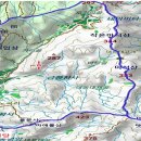 경주 마석산磨石山·531ｍ 산행지도 이미지