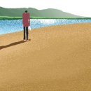 강변의 숲속 이미지