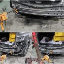 대성모터스1급종합정비 | 평촌 목감 QM6 후방접촉사고 완벽 복원! 진단기 점검부터 차체 교정, 판금도색 후기