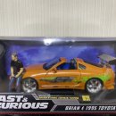 1/18 JADA Toyota Supra F&amp;F ver with.Brian 판매합니다 이미지