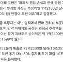 쿠팡의 과징금 영업비용 처리 질문 이미지