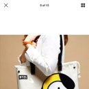 BT21 캐릭터 투명가방 이미지