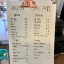 샌드위치와 샐러드(야간) 이미지