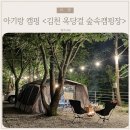 옥당걸숲속 | 경북 김천 캠핑장 옥당걸 숲속 캠핑장 아기 캠핑 카즈미 알비온 첫 피칭