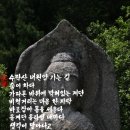 내가 꽃이라 하네 (윤주 목필균 시) 마흔여덟번째 캘리그라피 이미지