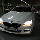 (재업)BMW /F12 640i 익스클루시브 / 13년1월 / 51000km / 흰색랩핑(카본블랙) / 무사고 / 7400만 이미지