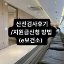 평촌 마리아산부인과 산전검사 후기, e보건소 검사비 지원 신청 방법