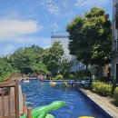 딱조은 | 선재도 조은펜션 후기 | 대가족 여행에 딱! 수영장+갯벌+바베큐+황홀한 선셋까지