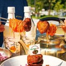 멸치가 살아있는 국수 이미지