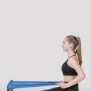 전신 근육 밴드 운동 이미지