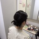 자연머리 | 서귀포 출장메이크업 자연스러운 올림머리 후기