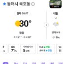 RE:2026년 8월 8일(토) 동해 묵호항 바다 트레킹 😀🧜‍♀️🏖🎏 / 날씨 및 진행안내 이미지