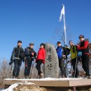 춘천 대룡산과 소양강 상고대(13.12.21) 이미지