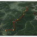 ◐ 백두대간(중기∼중치∼월경산∼광대치∼봉화산∼치재∼복성이재)종주 ◑ 이미지