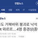 오늘자 울릉도 거북바위 붕괴사고 이미지