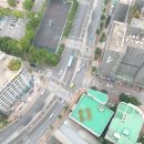 신호대기 횡단보도 이미지