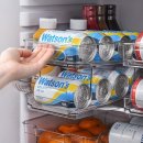 신세계광고 | [광고]냉장고 정리의 신세계! 자동롤링 10구 캔음료 디스펜서 후기