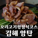 강변영양탕 | 부산 강서구 맛집 오리코스정식 앙탄 주말런치 내돈내산 후기