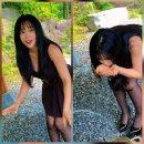 '정장하고 산을?' 트로트 가수 홍진영, 얼마나 목말랐으면…손으로 받아 또 한 모금 이미지