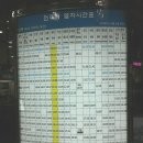 전라선 (전주역)열차 시간표 이미지