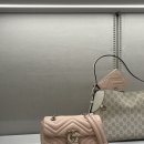 G00054 | GG 마몽] 미니 숄더백 :: 화이트 레더, 명품 쇼핑, 비추천 후기, 면세점 필수코스, Venchi 젤라또 🍧