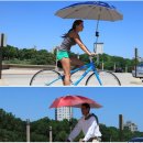 아이디어 기발? `자전거 우산` 개발 이미지